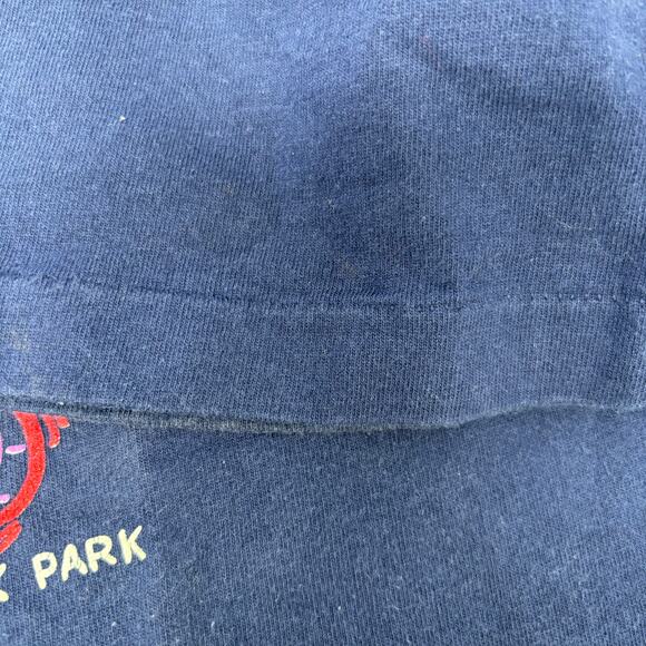 Vintage Fruit of the Loom San Francisco Navy Blue Single Stitch Crewneck T-Shirt - Picture 3 of 5